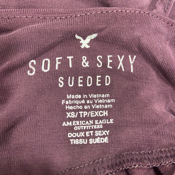 Burgundy sexy tank American Eagle - Picture 2 of 2